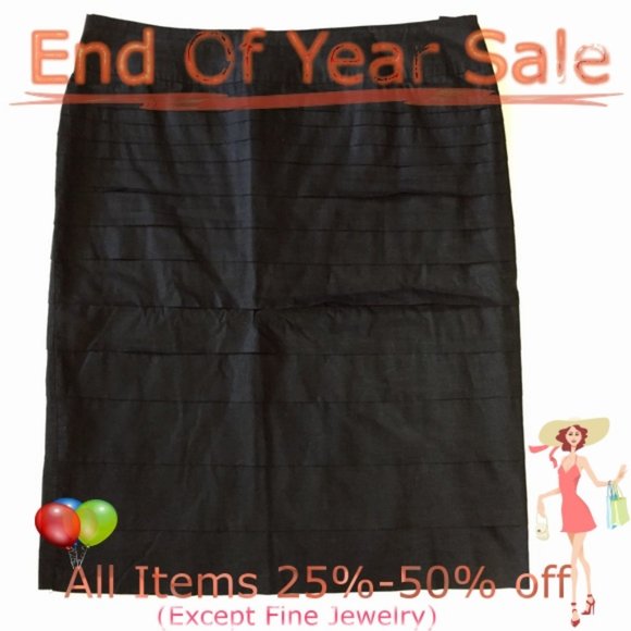 Kenar Dresses & Skirts - Kenar Black Pencil Skirt Size 12